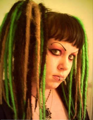  of gothic hairstyles 2 How do you maintain your new head of dreads