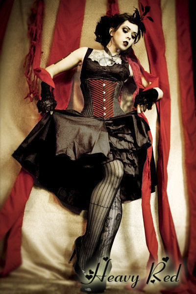 Red Corsets: Elegantly dark corsets, dresses, evening gowns, coats, shirts, skirts, hoodies, jewelry and more. A style that combines vintage beauty with modern edge and decadence.